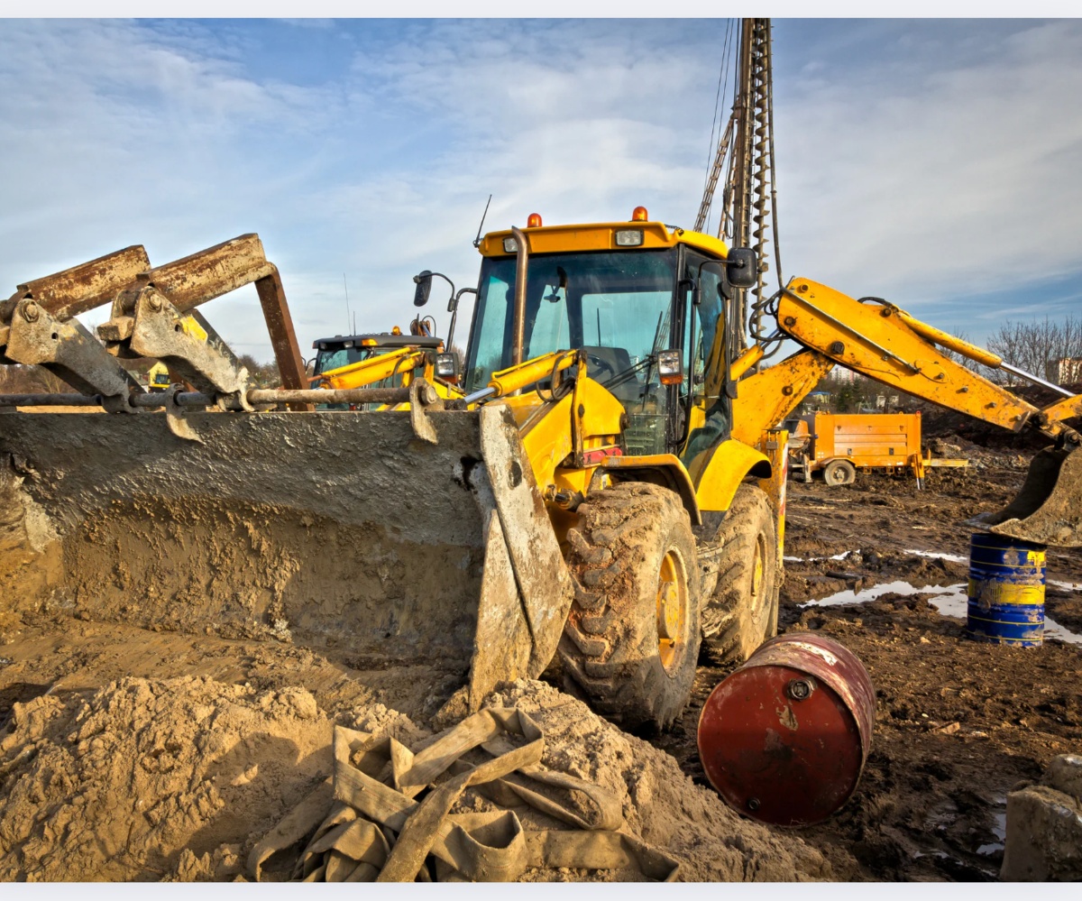 Baumaschinen bedienen