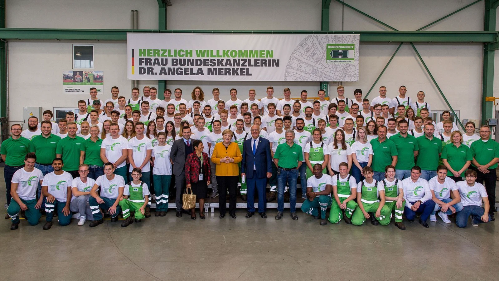 Selbst die Bundeskanzlerin war schon zu Besuch